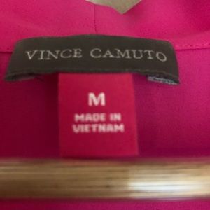 Pink poly Vince Camuto blouse - sleeveless